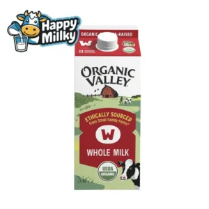 Organic Valley, Organic Whole Milk, Half Gallon Carton, 64 oz